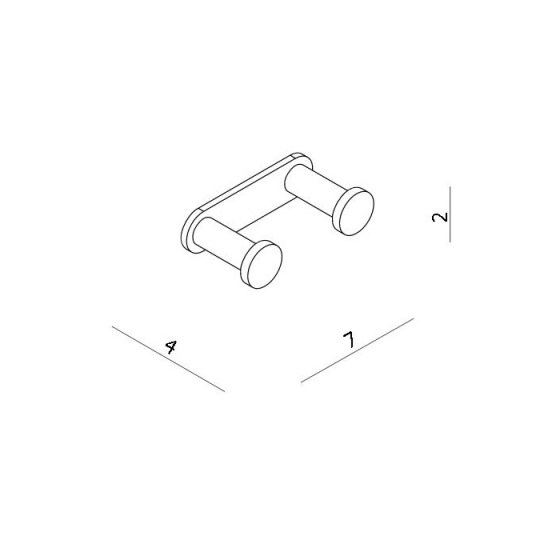 ΚΡΕΜΑΣΤΡΑ 2 ΑΓΚΙΣΤΡΩΝ LANGBERGER SERIES 280 21280-32A ΔΙΑΣΤΑΣΕΙΣ